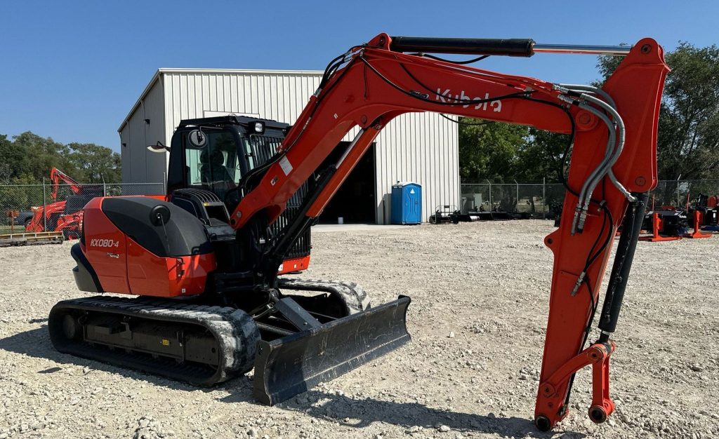 2020 Kubota KX080-4S2 – Mini Excavator