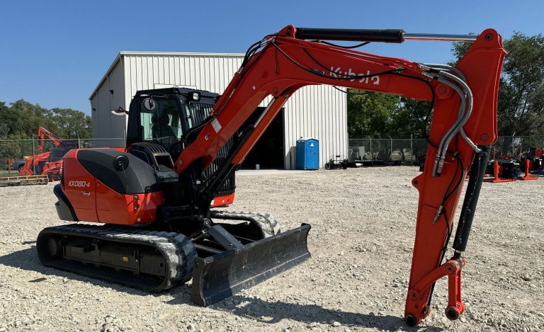 2020 Kubota KX080-4S2 - Mini Excavator