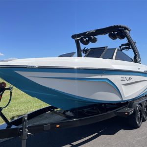 2023 Tige' 25ZX Indmar 460 Raptor Engine - Boatmate Tri-Axle Trailer