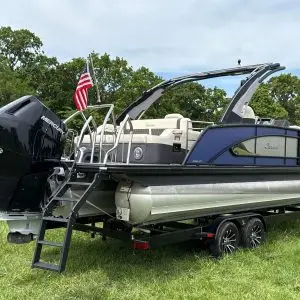 2025 Barletta L25UC Pontoon Boat - Mercury Verado Engine - B & M FS-Tandem Trailer