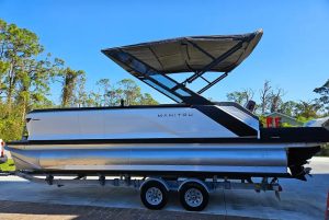 2024 Manitou Cruise Max 22 SGP 575 - Rotax 150 hp Engine - 2021 EZ Loader Trailer