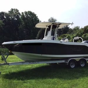 2024 Robalo 202EX Boat - Yamaha F150 XC 150 hp - 2024 Coyote Trailer