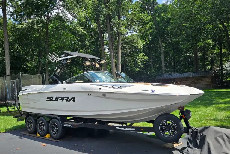 2017 Supra SE550 Boat Ski Indmar 6.2L Roush Raptor 575, 2017 Boat Mate Trailer