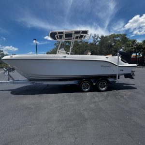 2022 Bayliner Trophy T24 - Mercury 250 hp Engine - 2025 EZ Loader TA102BT 20-23 5 Trailer