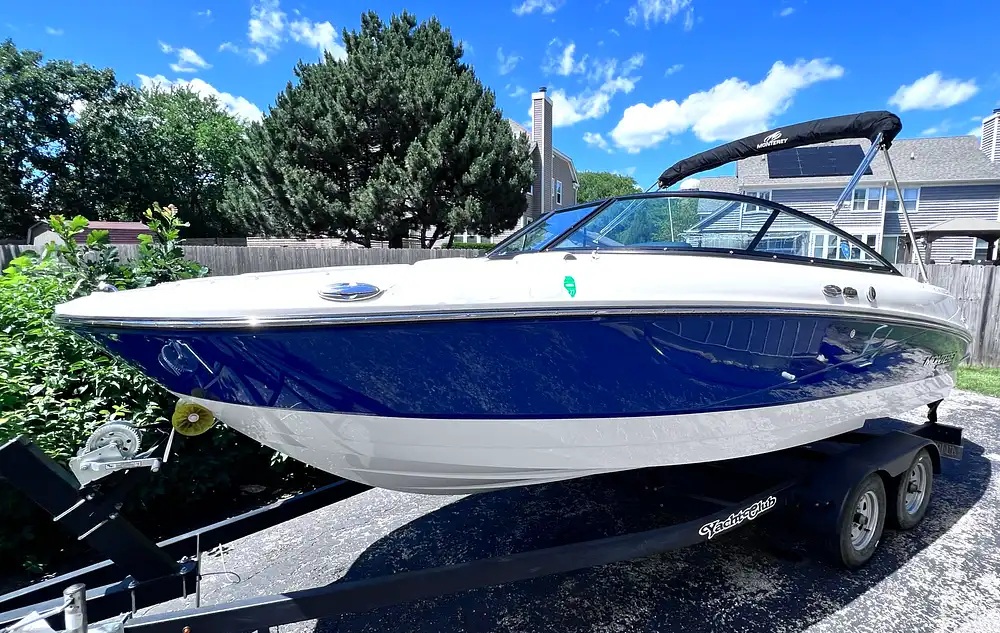 2023 Monterey M20 bowrider, 2023 Mercruiser 4.5L MPI 200hp, 2023 HTC Group Trailer