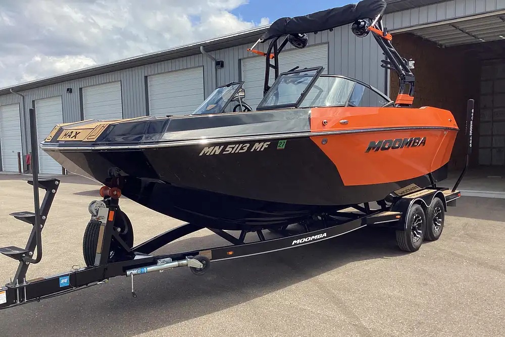 2022 Moomba MAX Boat, Indmar 400 hp Engine & 2022 BoatMate Trailer