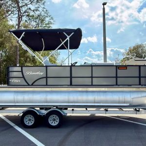 2023 Bentley 220 FNC, 2022 Mercury 115 CT & Magic Tilt Bunk Trailer